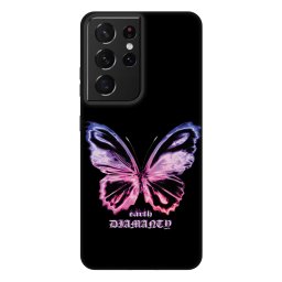 Fashion Case Samsung Galaxy S21 Ultra 5G G998B - Diamanty Purple