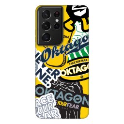 Fashion Case Samsung Galaxy S21 Ultra 5G G998B - OKTAGON - Logo Archive