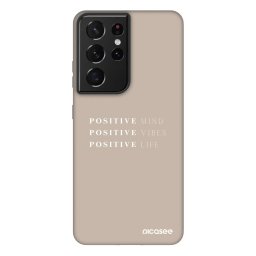 Fashion Case Samsung Galaxy S21 Ultra 5G G998B - Positive Vibes