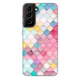 Fashion Case Samsung Galaxy S21 FE 5G - Colorful roof