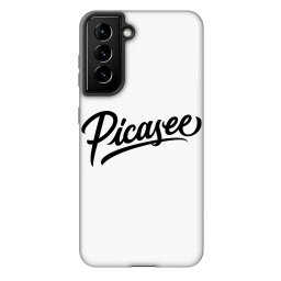 Fashion Case Samsung Galaxy S21 5G G991B - Picasee - old logo - black