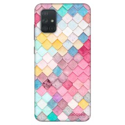 Fashion Case Samsung Galaxy A71 A715F - Colorful roof