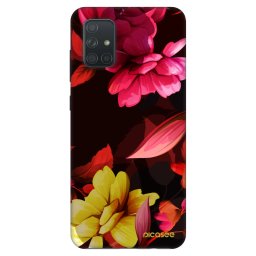Fashion Case Samsung Galaxy A71 A715F - Dark Peonny