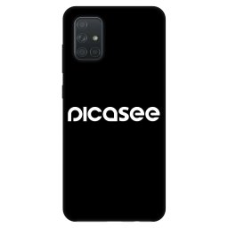 Fashion Case Samsung Galaxy A71 A715F - Picasee - new logo - white