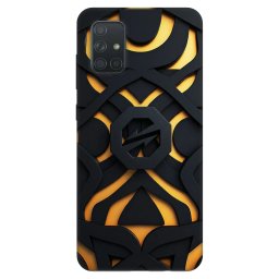 Fashion Case Samsung Galaxy A71 A715F - OKTAGON - Impact Abstract