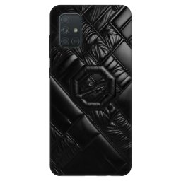 Fashion Case Samsung Galaxy A71 A715F - OKTAGON - Puffer Blackout