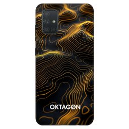 Fashion Case Samsung Galaxy A71 A715F - OKTAGON - Fightflow Abstract