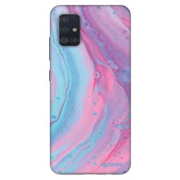 Fashion Case Samsung Galaxy A51 A515F - Pink liquid