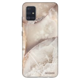 Fashion Case Samsung Galaxy A51 A515F - Cream marble