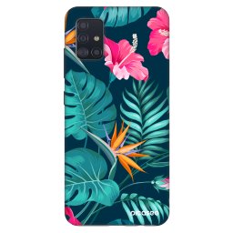 Fashion Case Samsung Galaxy A51 A515F - Pink Monstera