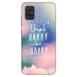 Fashion Case Samsung Galaxy A51 A515F - Think happy be happy