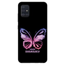 Fashion Case Samsung Galaxy A51 A515F - Diamanty Purple
