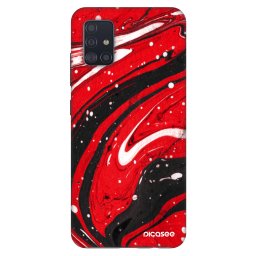 Fashion Case Samsung Galaxy A51 A515F - Red black