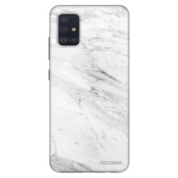 Fashion Case Samsung Galaxy A51 A515F - White marble