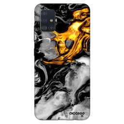 Fashion Case Samsung Galaxy A51 A515F - Black Gold 2