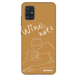 Fashion Case Samsung Galaxy A51 A515F - Wine not
