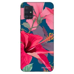 Fashion Case Samsung Galaxy A51 A515F - Hibiscus