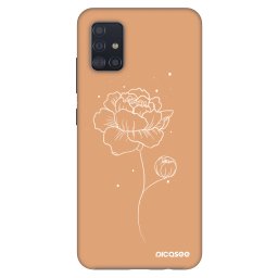 Fashion Case Samsung Galaxy A51 A515F - Peonies