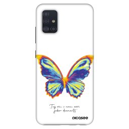 Fashion Case Samsung Galaxy A51 A515F - Diamanty White