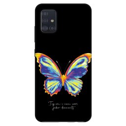 Fashion Case Samsung Galaxy A51 A515F - Diamanty Black