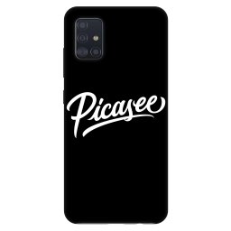 Fashion Case Samsung Galaxy A51 A515F - Picasee - old logo - white