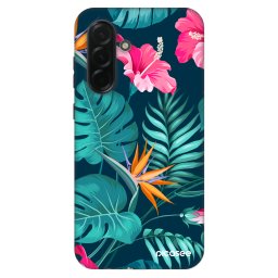 Fashion Case Samsung Galaxy A36 5G - Pink Monstera