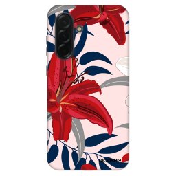 Fashion Case Samsung Galaxy A36 5G - Red Lily
