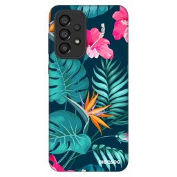 Fashion Case Samsung Galaxy A33 5G A336 - Pink Monstera