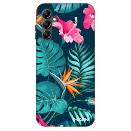 Fashion Case Samsung Galaxy A14 4G A145R - Pink Monstera
