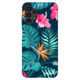Fashion Case Samsung Galaxy A13 4G A135 - Pink Monstera