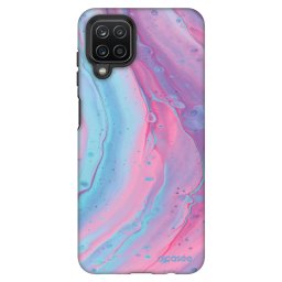 Fashion Case Samsung Galaxy A12 A125F - Pink liquid