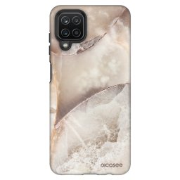 Fashion Case Samsung Galaxy A12 A125F - Cream marble