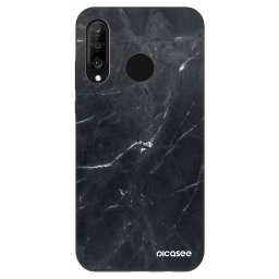 Fashion Case Huawei P30 Lite - Black marble