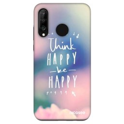 Fashion Case Huawei P30 Lite - Think happy be happy