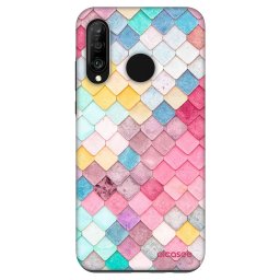 Fashion Case Huawei P30 Lite - Colorful roof