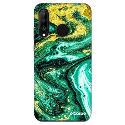 Fashion Case Huawei P30 Lite - Green Gold