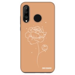 Fashion Case Huawei P30 Lite - Peonies