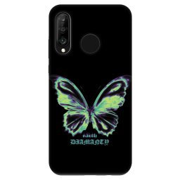 Fashion Case Huawei P30 Lite - Diamanty Blue