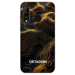 Fashion Case Huawei P30 Lite - OKTAGON - Fightflow Abstract