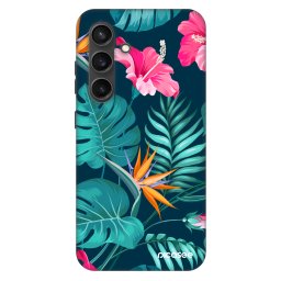 Fashion Case PowerShare pro Samsung Galaxy S24+ S926B 5G - Pink Monstera