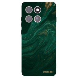 Fekete szilikon tok az alábbi mobiltelefonokra Motorola Edge 60 Pro - Green