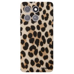 Fekete szilikon tok az alábbi mobiltelefonokra Motorola Edge 60 Pro - Brown Tiger