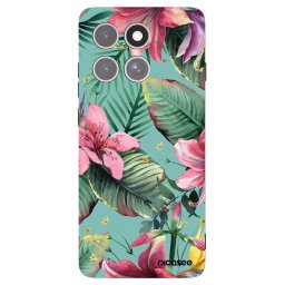 Fekete szilikon tok az alábbi mobiltelefonokra Motorola Edge 60 Pro - Hawaii