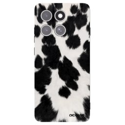 Fekete szilikon tok az alábbi mobiltelefonokra Motorola Edge 60 Pro - Black Moo