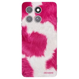 Fekete szilikon tok az alábbi mobiltelefonokra Motorola Edge 60 Pro - Pink Moo