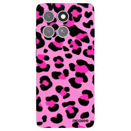 Fekete szilikon tok az alábbi mobiltelefonokra Motorola Edge 60 Pro - Pink Tiger