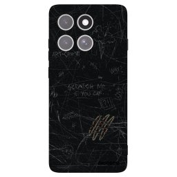Fekete szilikon tok az alábbi mobiltelefonokra Motorola Edge 60 Pro - SCRATCH