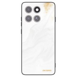 Fekete szilikon tok az alábbi mobiltelefonokra Motorola Edge 60 Pro - White