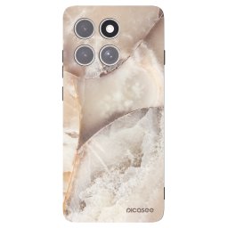 Fekete szilikon tok az alábbi mobiltelefonokra Motorola Edge 60 Pro - Cream marble