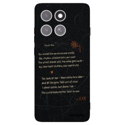 Fekete szilikon tok az alábbi mobiltelefonokra Motorola Edge 60 Pro - POET